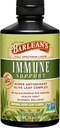 Barlean's Olive Leaf Complex Liquid Immuneは、95mg Oleuropein Antioxidants for Seasonal Wellness、心の健康、免疫系ブースター、16 Ounceのサプリメントです。