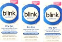 Blink GelTears Lubricating Eye Drops for Dry Eye, Extra Long-Lasting Relief, Moisturizing Formula, Moderate to Severe Dryness, 0.34 fl oz (Pack of 3)