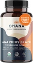Alohaの薬用薬剤の純粋なアガリカスのBlazei 500のmg 90のベジタリアンのカプセルは有機性を証明しました