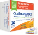 Boiron Oscillococcinumのフレーク症状、白、36カウントのホメオパシー薬