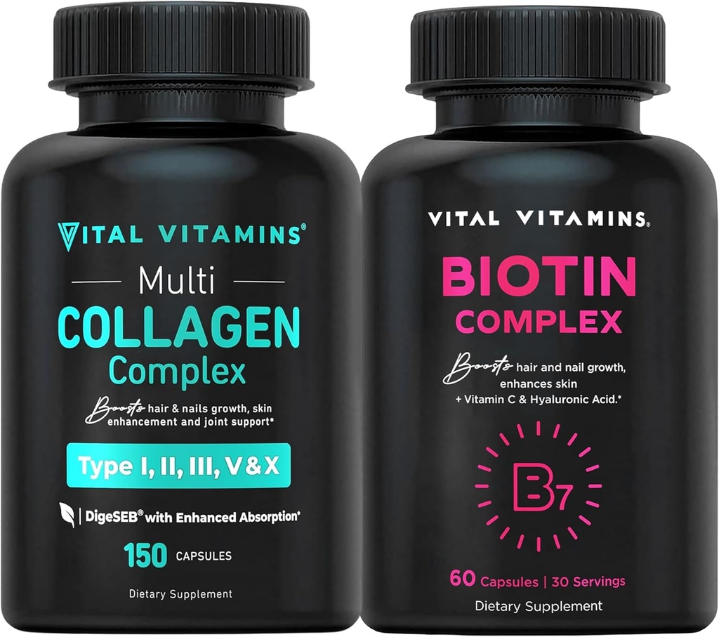 ビタミンの多コラーゲンの丸薬+Biotinの複雑な丸薬