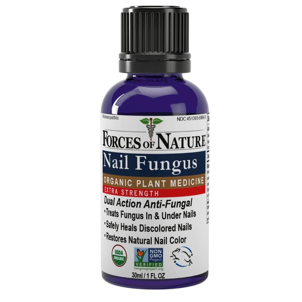 性質の足の爪の爪の爪の爪の真菌の処置の余分強さ、有機性真菌の回復は足の爪および指の爪、ひびが入った、乾燥した、損傷させた釘のためのホメオパシーの薬、1.0 FLのOZの出現を元通りにします