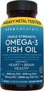 Viva Naturals Omega-3フィッシュオイル、トリプル強度、2500mg、30Softgels - EPA、DHA、DPAを含む再エステル化されたオメガ3脂肪酸 - Pascatarianフレンドリー