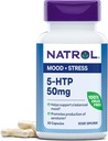 Natrol 気分 & ストレス 5-HTP 50 mg, サプリメントはバランスの取れた気分をサポートするのに役立ちます, 30 カプセル, 7-30 日の供給