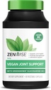 Zenwise Health認定ビーガンジョイントサポートサプリメント - グルコサミンHCl、ターメリック、およびボスウェリアエキス - Bone Health +ジョイントマグネシウム&ビタミンD(CholecalciferolとしてD3)をサポート - 60カプセル