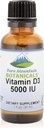 Pure Mountain Botanicals Liquid Vitamin D Drops - Unflavored Kosher D3 Liquid Drops in MCT Oil - 5000IU per Serving - 1oz Bottle