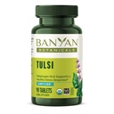 バンヤン植物トルシ(ホリーバジル) - アップリフトアダプトゲン - 有機ルンと呼吸の健康サプリメント* - 90錠 - 非GMO持続的に供給ビーガン