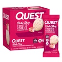 Quest Nutrition Frostedクッキーツインパック、イチゴケーキ、1g砂糖、10gタンパク質、2gネット炭水化物、グルテンフリー、16クッキー