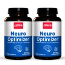 JarrowフォーミュラNeuroオプティマイザ - 120カプセル、2のパック - 脳の健康と抗酸化サポート - 7ニューロ栄養素を含む - グルテンフリー - 60 Totalサービング