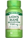 Nature's Truth Lions Mane Supplement Capsules | 2100mg | 50Count | BioPerine | ヴィーガン、非GMO&グルテンフリーエキスフォーミュラ