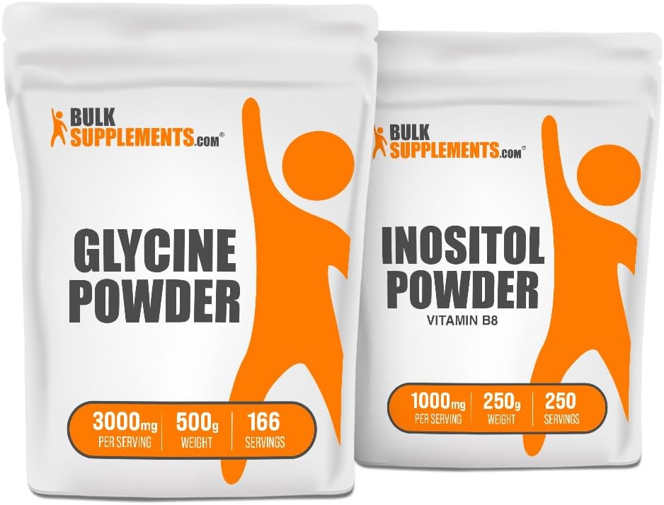 Glycine 500g + Inositol (Vitamin B8) 250g Bundle