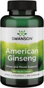 Swansonの優れたブランドのアメリカのGinseng 550のミリグラム100のカプセル