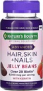 Nature's Bounty 高度な髪, 皮膚, 爪 Jelly Beans 80ct, 1 ea