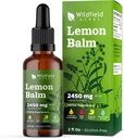2 レモン バルムのエキスは液体 2000mg (Melissa の officinalis)の草の補足吸収しますカプセル、供給 2 か月、84 のサービング、アルコールなしのチンキ - 2 の Oz のパックを吸収します