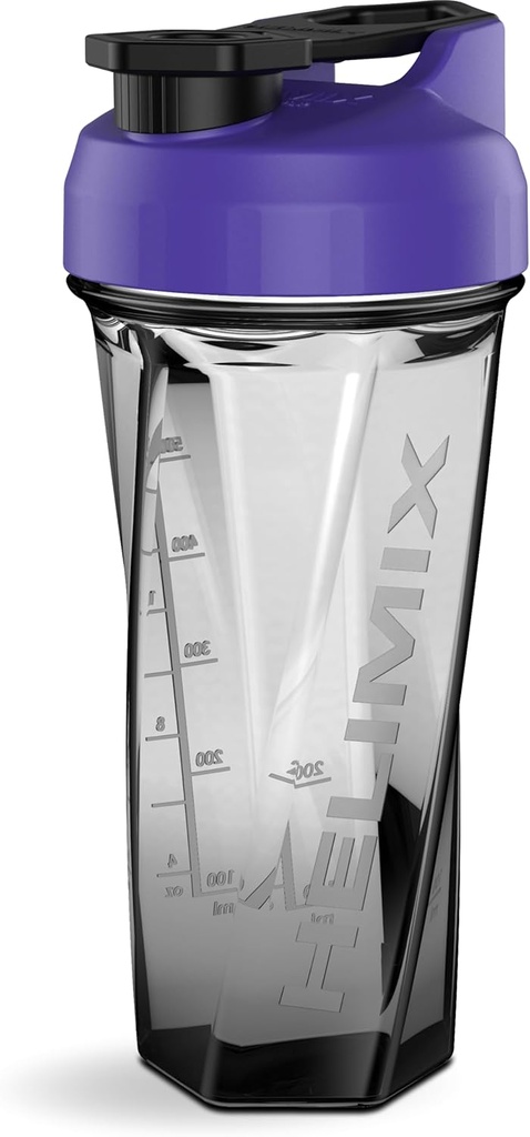 HELIMIX 2.0 Vortex Blender Shaker Bottleは最大28oz | ブレンドボールやウィスク | アメリカ製 | ポータブルプレワークアウト ホイプロテインドリンクシェーカーカップ | ミックスカクテルスムージーシェイク | トップラック セーフ