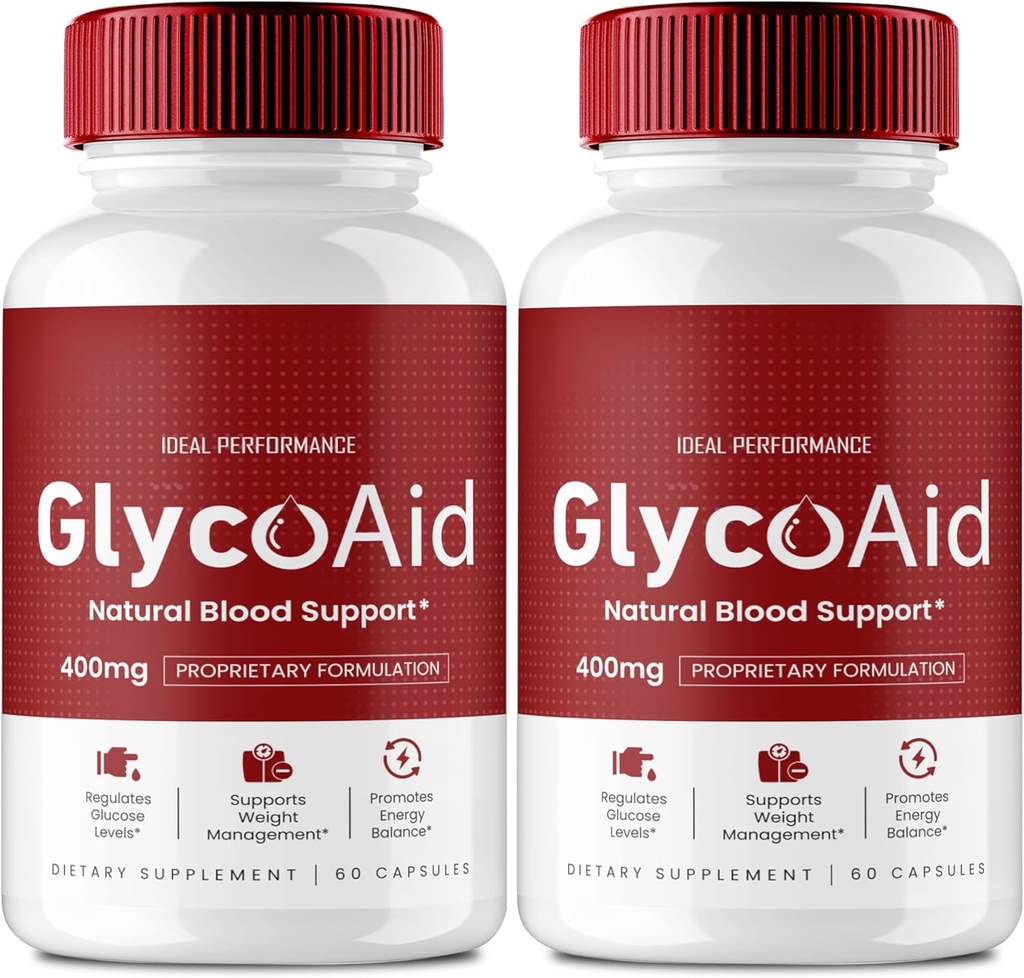 Glyco Aidの丸薬の高度の血サポート方式の補足、GlycoAidの血のカプセル-最高の強さ、Glyco Aidすべての自然な方式の丸薬、GlycoAidのカプセルの血サポート レビュー(2パック)