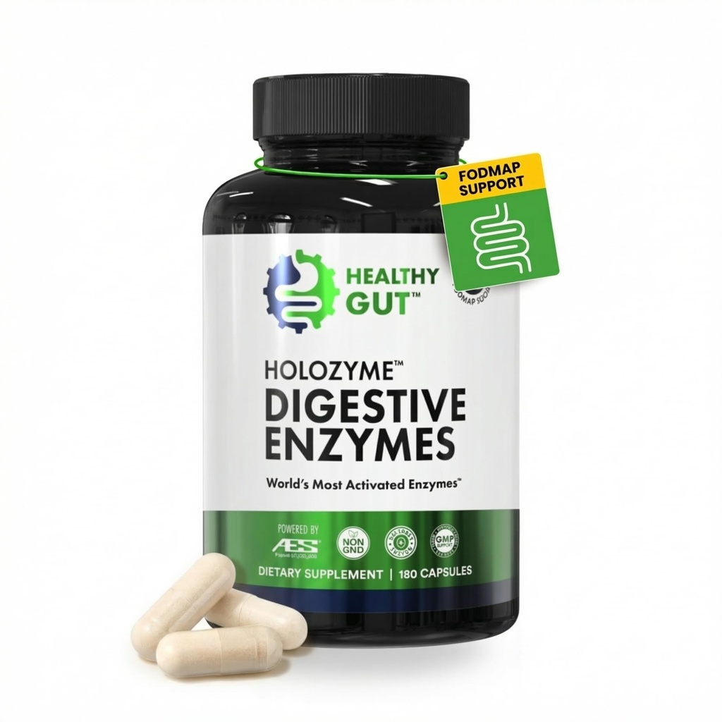 健康な腸のHoloZymeの最高の強さの消化器系酵素  Inulinase、FODMAPサポートのためのAmyloglucosidase及びInvertase プロテアーゼ、Bloating、ガス及び消化の救助のためのアミラーゼ及びLactase  90のサービング