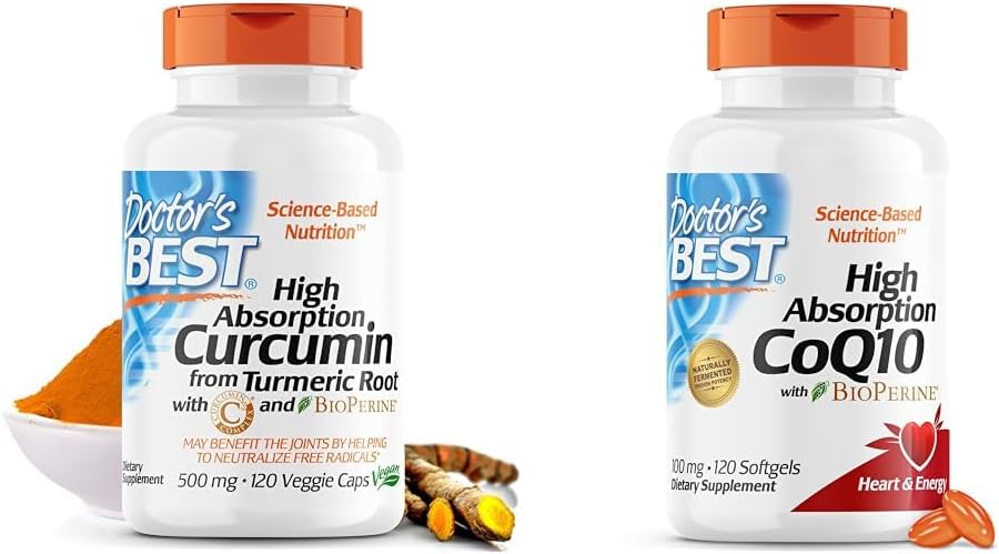 C3の複雑な及びBioPerine 500mg及びBioPerineとのTurmeric RootからのDrB-00107の高い吸収のクルクミンはBioPerine、グルテンフリー、自然に発酵させた、中心の健康とCoQ10を吸収します