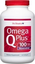 Sinatra Omega Q Plus 100 Resveratrol - Omega-3サプリメントは心臓の健康をサポートし、CoQ10とResveratrolの100mgで抗酸化力を提供します(60ソフトゲル)
