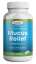 HEALTH LFE Mucusの救助のGuaifenesinの小冊子400のmgの即時解放の速い代理のExpectorant、薄くおよびLoosens Mucusの箱の混雑、咳、風邪およびフルード(中200の計算)を取り除きます