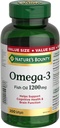 Nature's Bounty Omega-3 1200mg 200 カウント