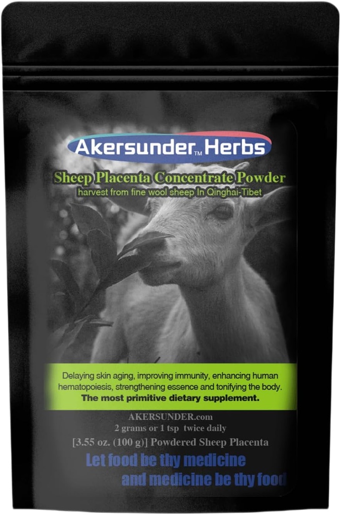 Qinghai-Tibetのプラトーの羊のOvineのプラセンタのエキスは凍結乾燥させた粉100グラム、ヤギのEssenceに集中します。 認定オーガニック