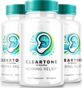NutraRize(3パック) ClearTone Tinnitus、クリアトーンPills for Listen、ClearTone Pills Supplement for Total Ear Health、公式オーディタリーサポートカプセル、ClearTones Review(180カプセル)