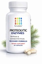 Bruizex Proteolytic酵素|Tissue Trauma、Brising、Swelling | 免疫システムサポート | 60キャップ