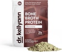 Dr. Kellyann Keto Bone Broth Protein Powder Chocolate - Protein 21g, 2g Net Carbs - Grass Fed Hydrolyzed Collagen - Sugar, Gluten and Dairy Free, Paleo, Keto Protein Shakes (30 サービング)
