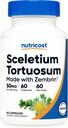 Nutricost Zembrin(Sceletium Tortuosum) 60カプセル(それぞれ50mg) - ベジタリアンカプセル、非GMO、グルテンフリー