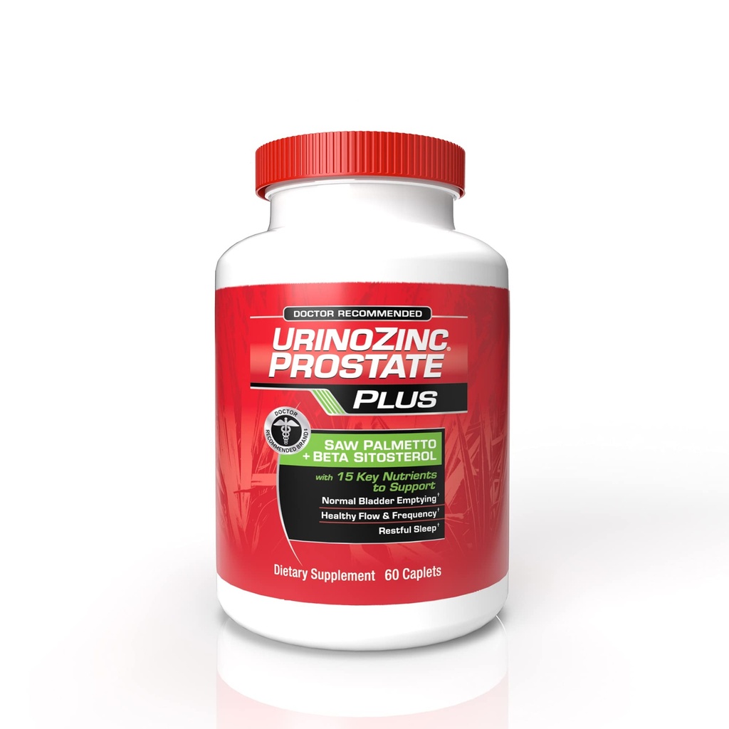 Urinozinc の前立腺のプラスは、人のための Palmetto 及びベータ Sitosterol の補足を、減らします頻繁な Urination (1 か月の供給、60 の計算)見ました
