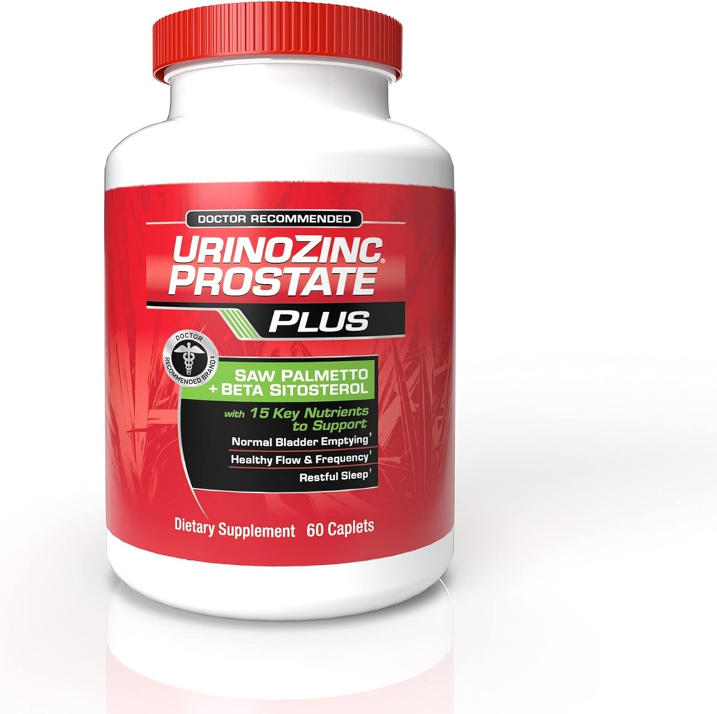 Urinozinc の前立腺のプラスは、人のための Palmetto 及びベータ Sitosterol の補足を、減らします頻繁な Urination (1 か月の供給、60 の計算)見ました