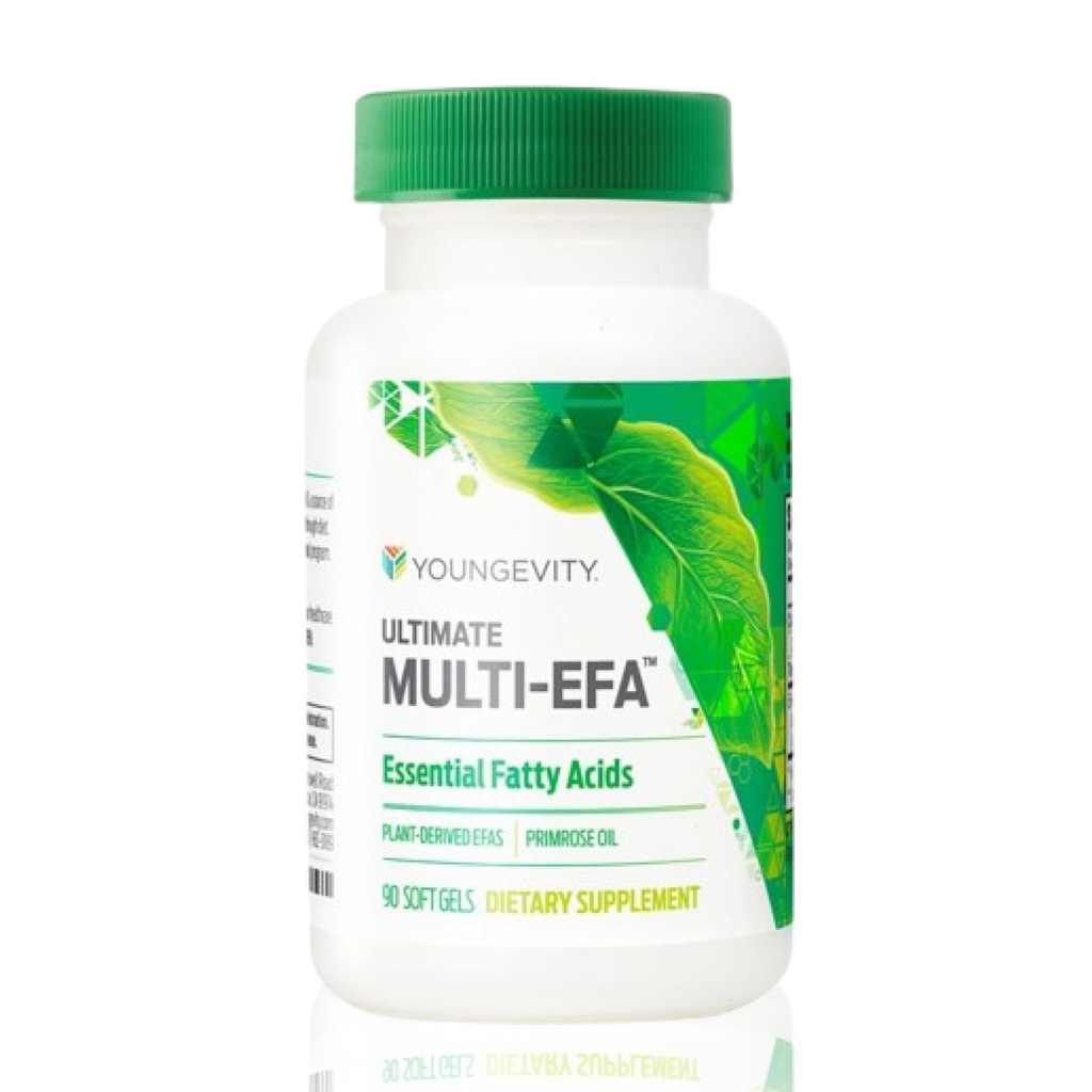Youngevity Ultimate Multi-EFATM - 植物ベースのEFAサプリメント - 魚なし - 大人と子供のための小さなSoftgel、夕方のPrimrose - 90 Softgels(パッケージ1)