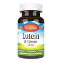 カールソン - ルテイン&グリーン、20mg、ビジョンサポート&アイ機能、抗酸化剤、60ベジタリアンカプセル