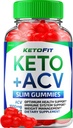 Ketofit ACV Gummies 高度な1000mg、KetoFit Keto + ACV 体重管理 Gummies Apple Cider Vinegar Keto Fit ACV グミー 栄養補助食品 Ketofit Gummies レビュー ビタミンB12 B6 (60 ガミー)