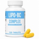 Lipo-BCコンプレックス、LIPO BCは、エネルギーとウェルネスのリポポポロポポロ性錠を錠剤にします | 栄養栄養素を配合した天然クリーンエネルギー(120錠)