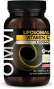 Omviの方式、LiposomalのビタミンC 1,000mgの高吸収のアスコルビン酸、酸化防止の補足、サポート免疫システム及びコラーゲンのブースター、ビーガン、グルテンフリー、60のカプセル、30のサービング、米国製