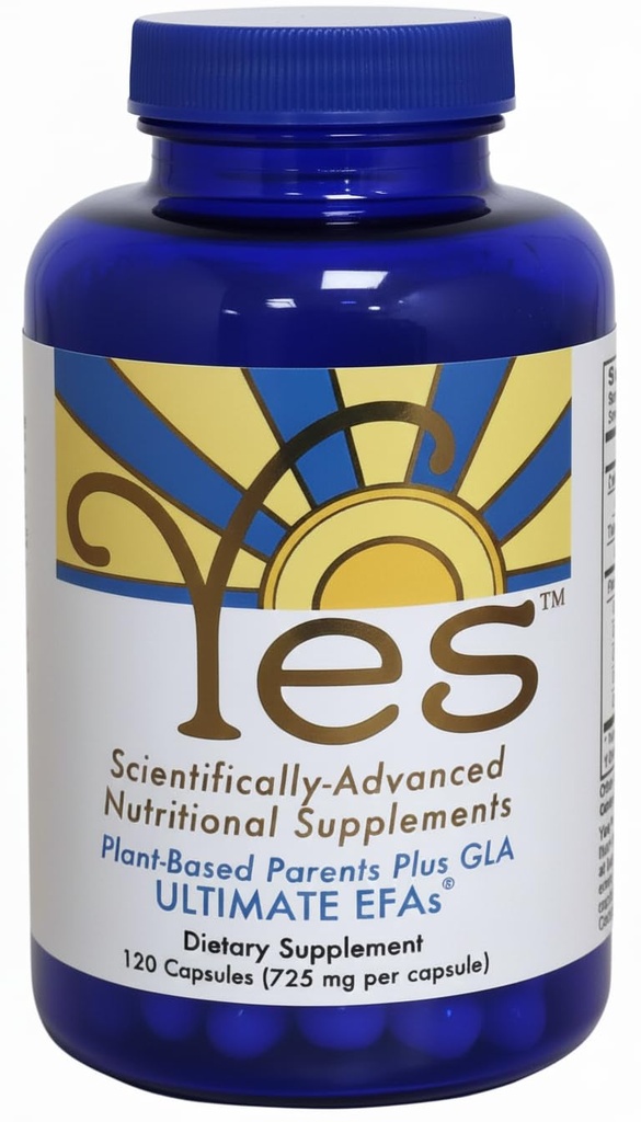 植物によって基づく魚油の代わりとなるYES Omega 3及び6脂肪酸 - Burpless - DHA、EPA、SDA - Cholesterol、中心、皮、エネルギー、目、免除は はいによって支えます(120のゲルの帽子)
