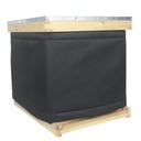 冬のベーハイブラップ厚手のビーハイブ断熱ラップ600Dオックスフォード布調節可能なベーハイブウィンター保護カバー防水、防風、軽量、再利用可能な81 "x15.75"