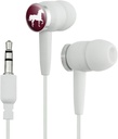 GRAPHICS & MORE 馬 シルエット ワイルド マネ トロッティング マルーン ノベルティ に-Ear Earbud ヘッドフォン - ホワイト
