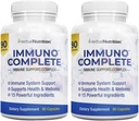 ImmunoはビタミンC、D、亜鉛、マグネシウム、エルダーベリーおよび免疫サポートのための10のより多くのSynergisticの原料と免疫サポートの補足を完了します(2)