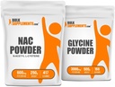 NAC (N-アセチルL-Cysteine) 250g + グリシン500gの束