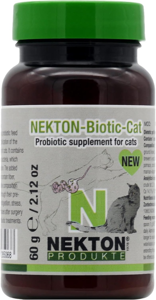 猫60g/2.1ozのためのNekton-Biotic-Catのプロバイオティック 補足