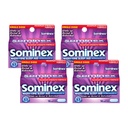 Sominex Nighttime Sleep-Aid Caplets、最大強度、16カウントボックス(パッケージ4)