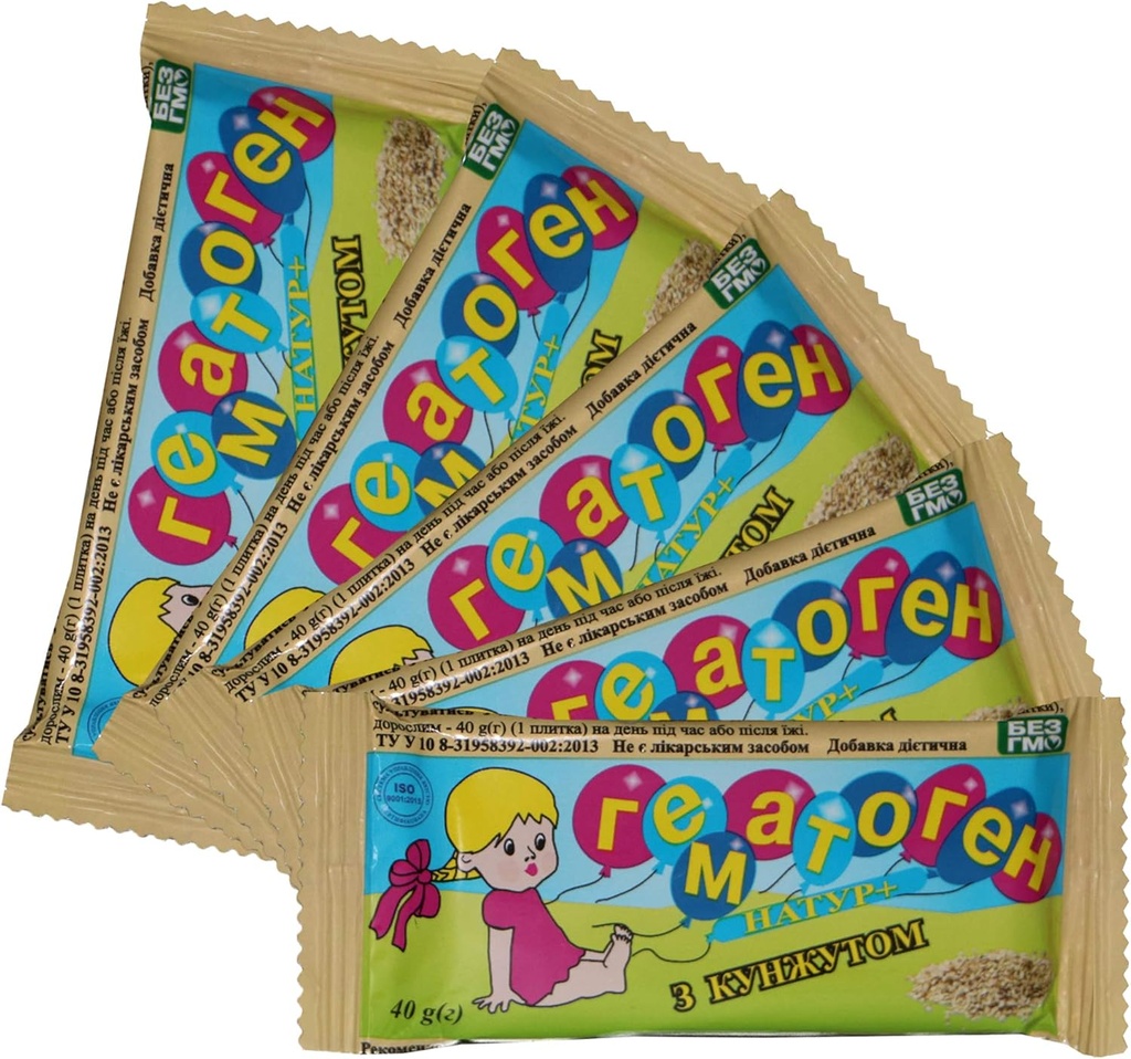 Hematogen 40g (1.4 Oz) (Sesame x5 PCと)