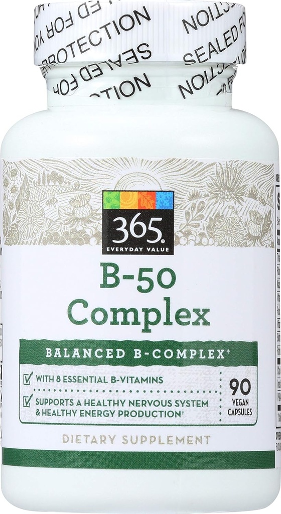 全食品市場、B - 50コンプレックス、90カラット、包装5月Varyによる365