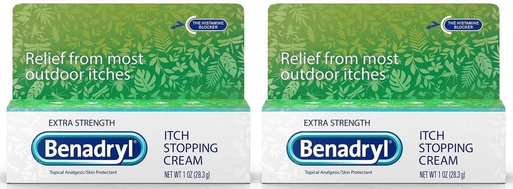 Benadrylのクリームの余分強さ1のOZ