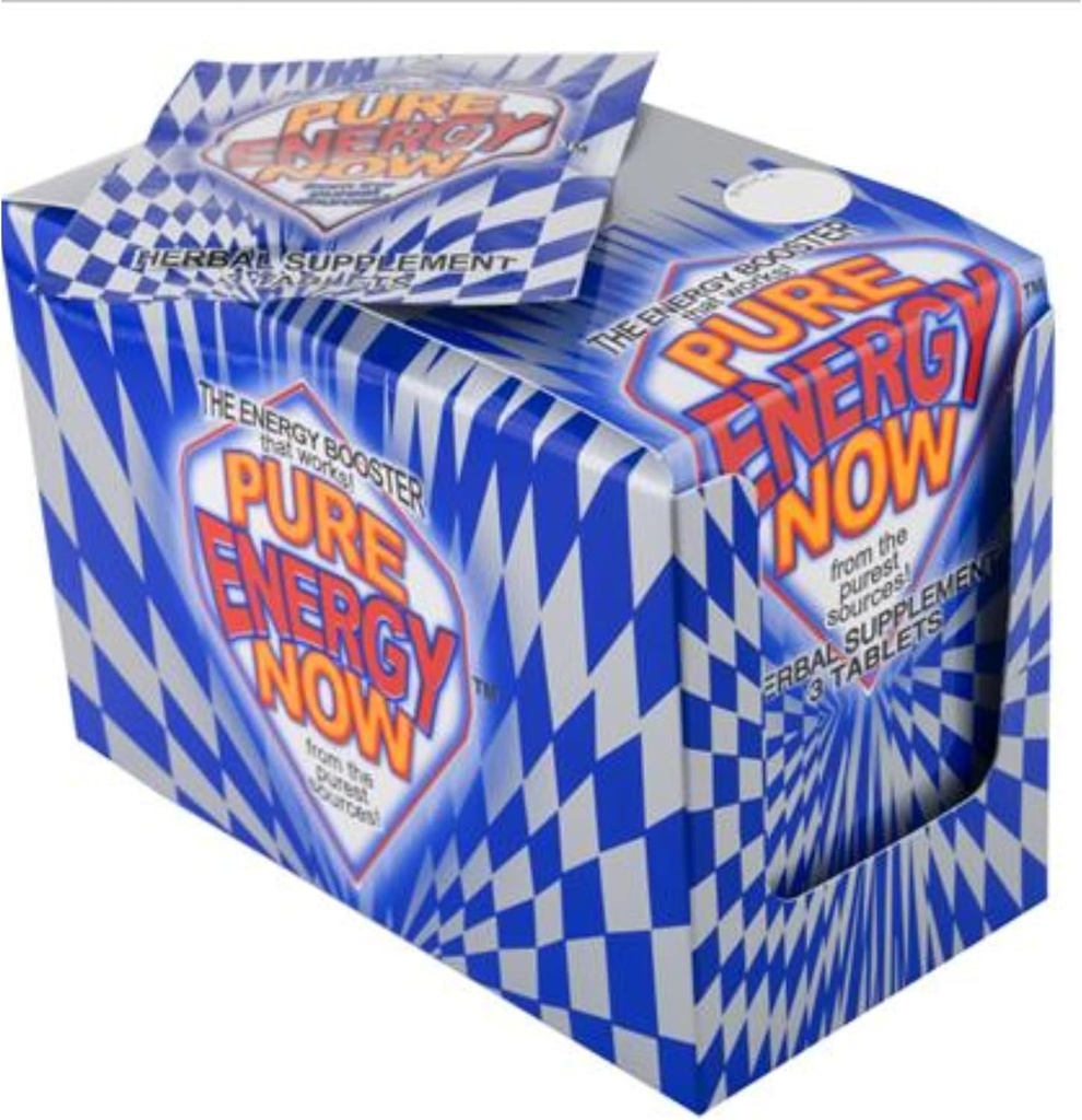 エネルギー 今純粋なエネルギー草の補足3はパケット、(24のパック) 1箱あたりのタブレットを錠剤にします
