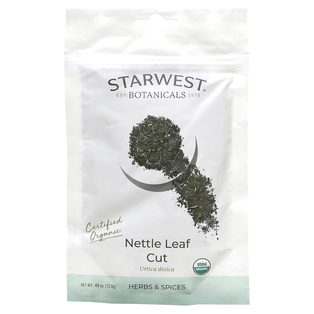 Starwest Botanicals ネトルリーフカット、0.49 oz (13.9 g)