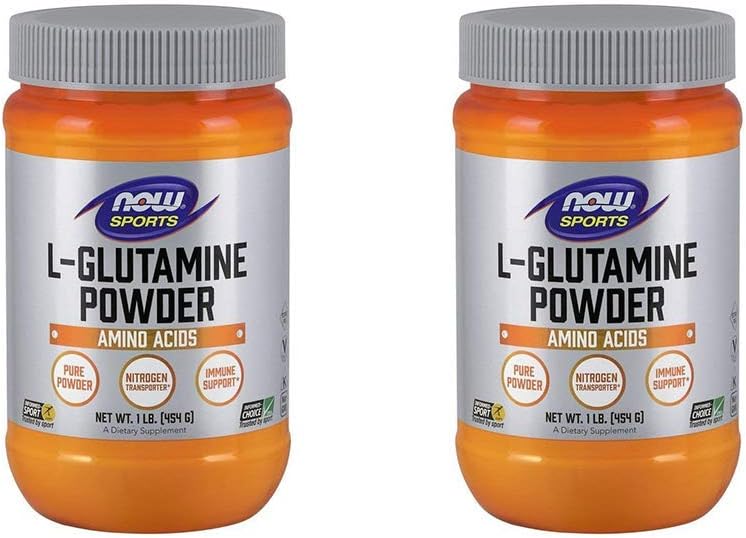 NOWの食糧Lグルタミンの純粋な粉、16のOunce (2のパック)